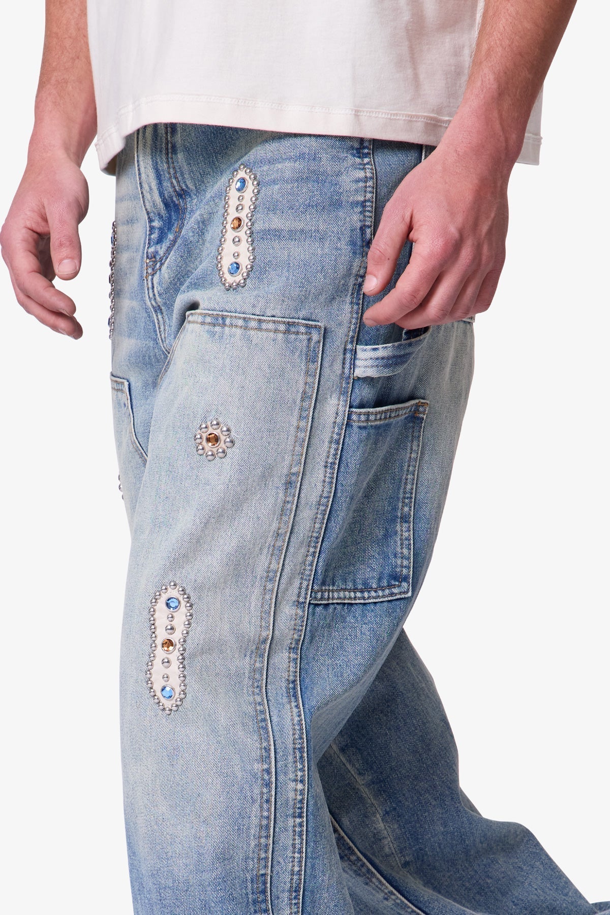 V734 Western Jewel Denim - Blue