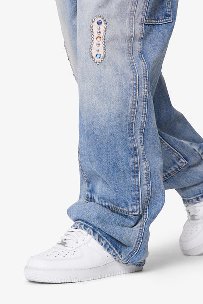 V734 Western Jewel Denim - Blue