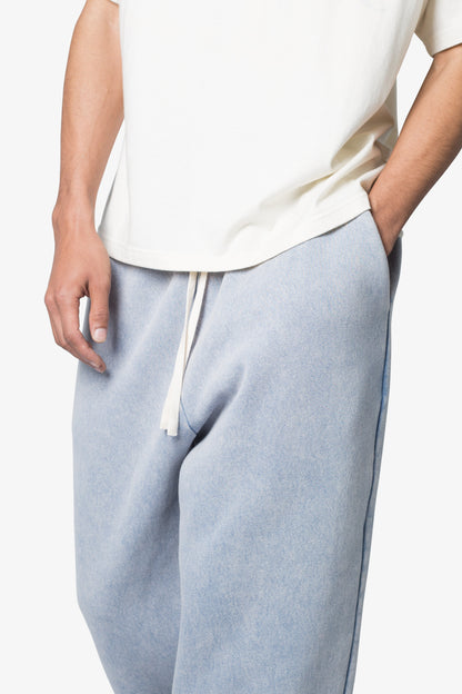 Washed Ultra Baggy Sweatpants - Washed Light Blue
