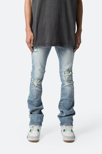X598 Skinny Stacked Denim - Blue