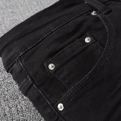 Amiri Jeans Casual Painted Slim Jeans Men #800