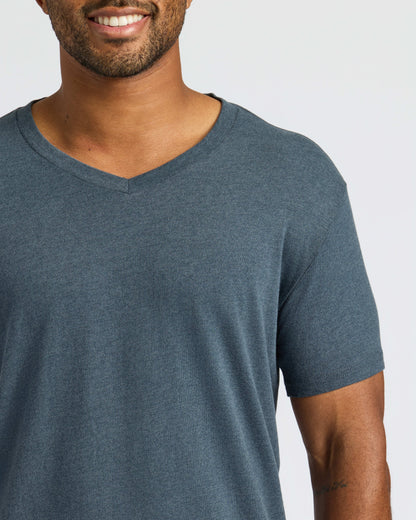 White Classic V-Neck 3-Pack
