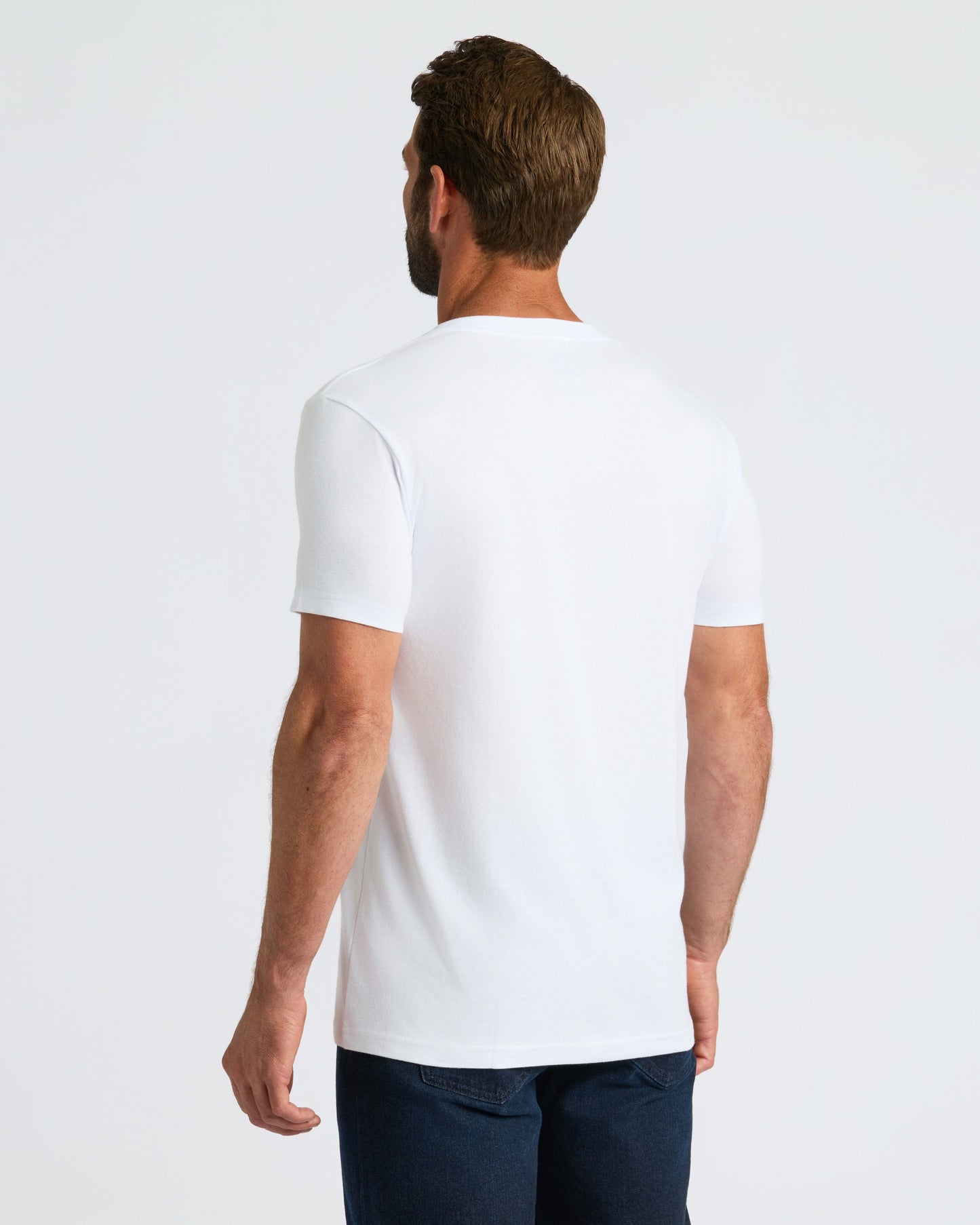 White Classic V-Neck