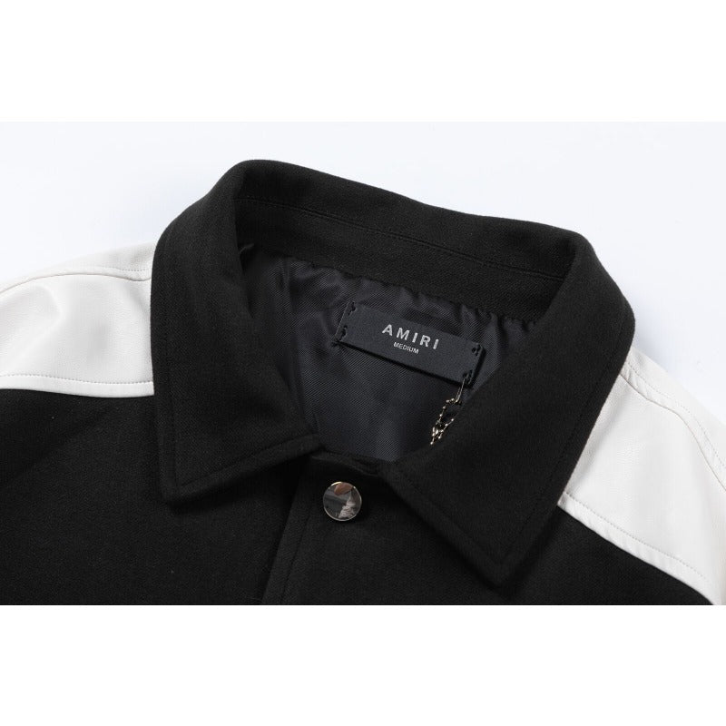 Amiri Jacket Spring and Autumn Jacket Men's and Women's Same