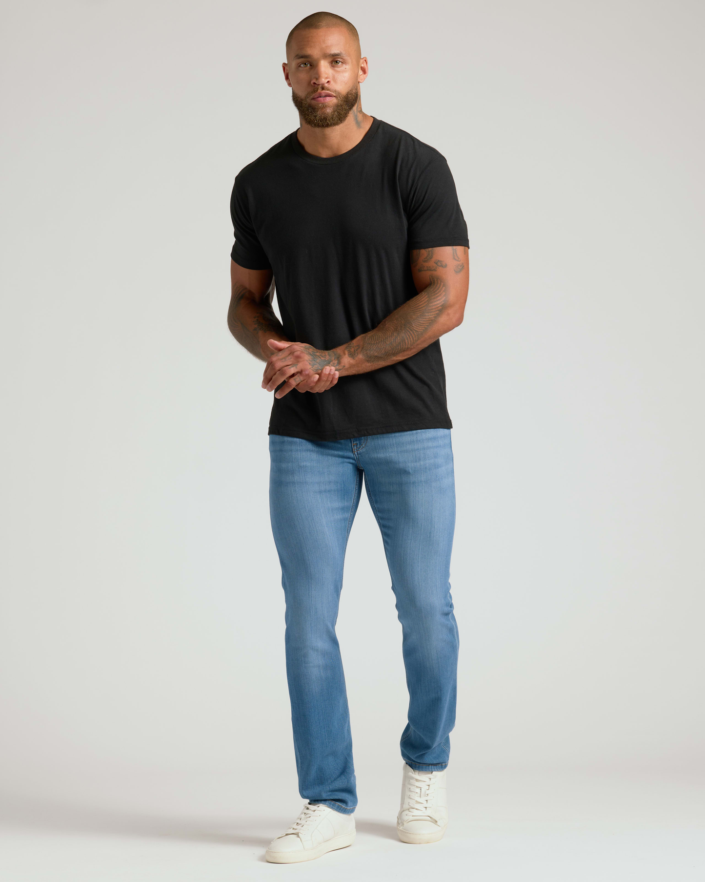 Medium Indigo Wash Slim Comfort Stretch Jeans