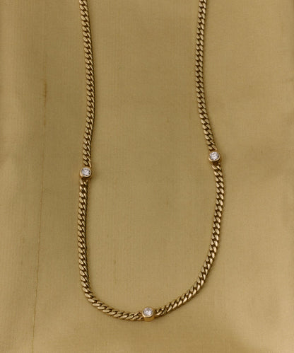 Merit Round Cut Diamond Necklace