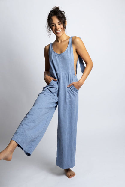 Sale Poppy Tie Strap Jumpsuit