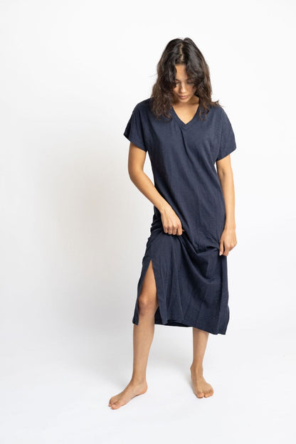 West Short-Sleeved Maxi